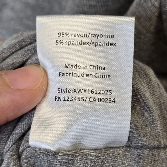 Highline Collective Women's Deep V Neck Grey Tank Top S - Picture 13 of 13